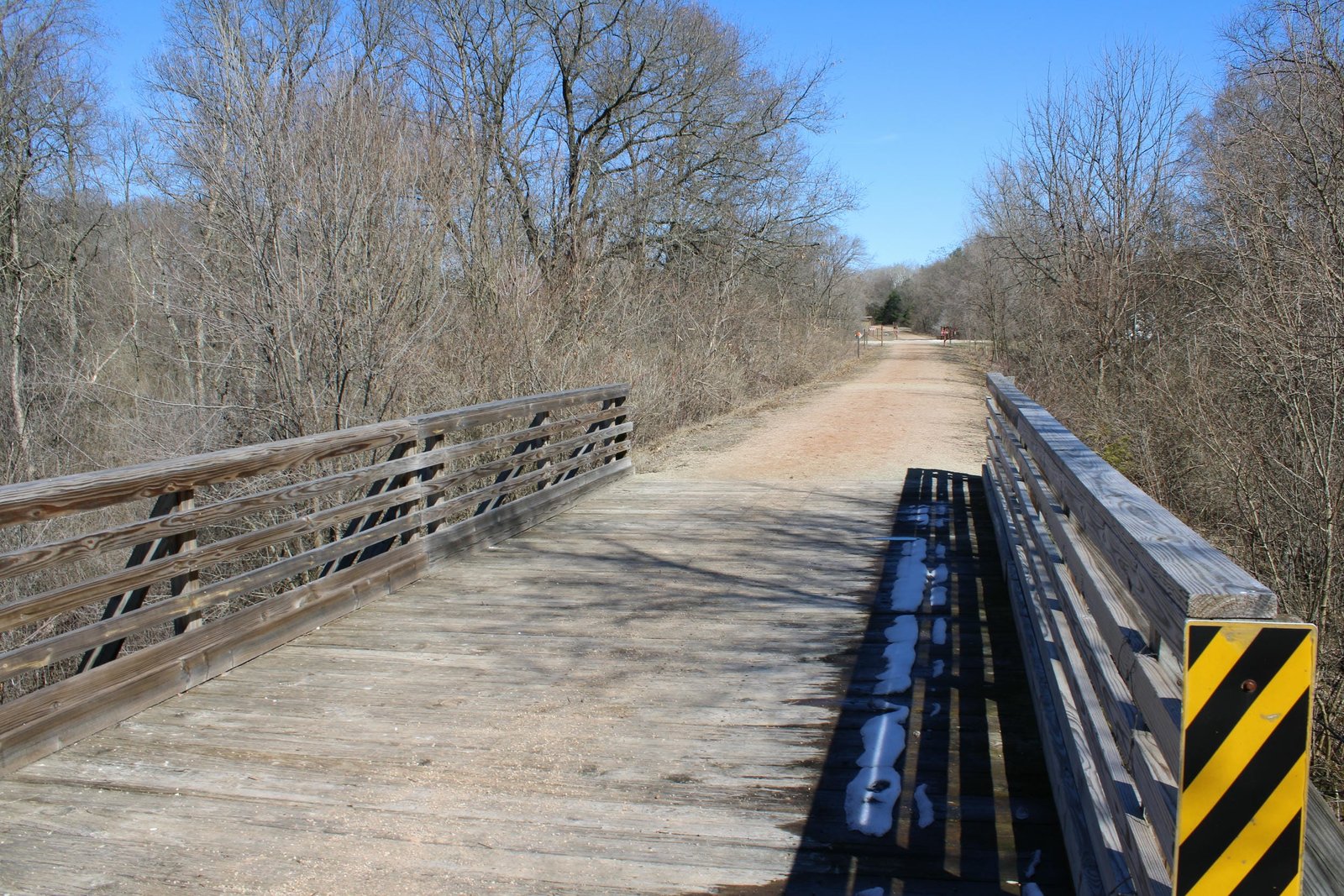 Looking east